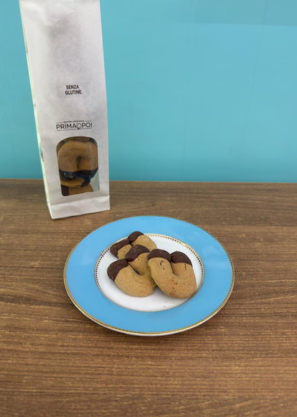 Biscotti frolla al caffe senza glutine pacchetto da 200 gr prodotto da Prima o Poi artigianale