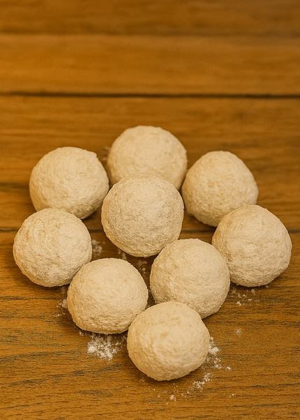 Palle di neve chetogene pacchetto da 300 gr in sacchetti da 30 gr