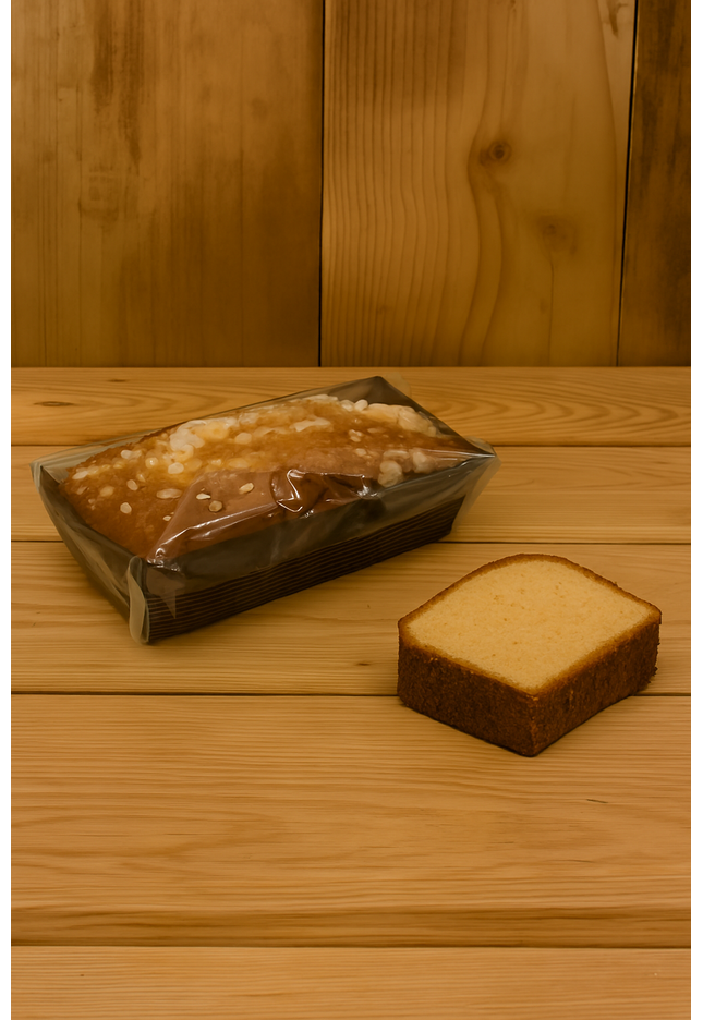 Plum cake senza glutine e senza latte pezzo da 300 gr