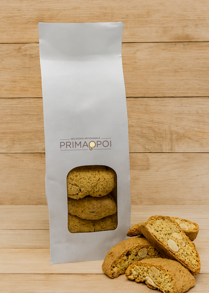 Cantucci senza glutine e senza latte, artigianali fatti con amore