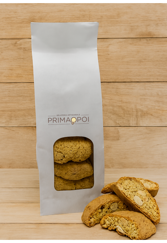 Cantucci senza glutine e senza latte, artigianali fatti con amore