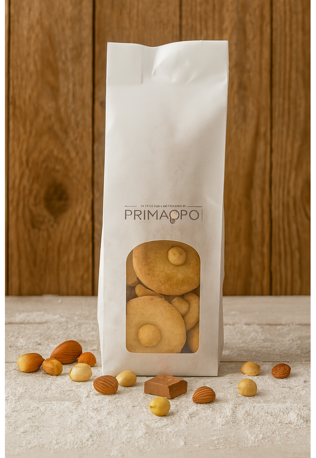 Biscotto frolla alla nocciola senza glutine pacchetto da 200 gr