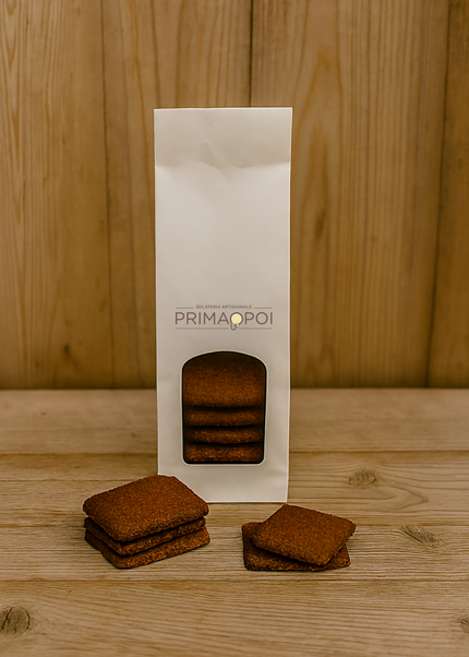 Tegole alla nocciola senza glutine pacchetto da 200 gr
