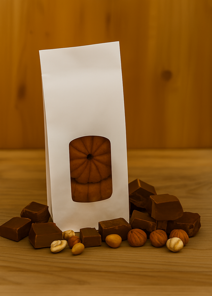 Biscotti frolla ciocco-nocciola senza glutine pacchetto da 200 gr