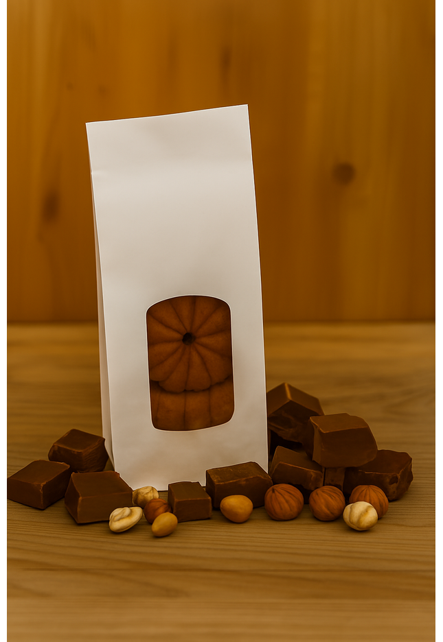 Biscotti frolla ciocco-nocciola senza glutine pacchetto da 200 gr