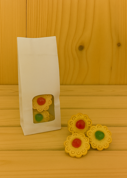 Frolla con ciliegie candite senza glutine e senza latte pacchetto da 200 gr