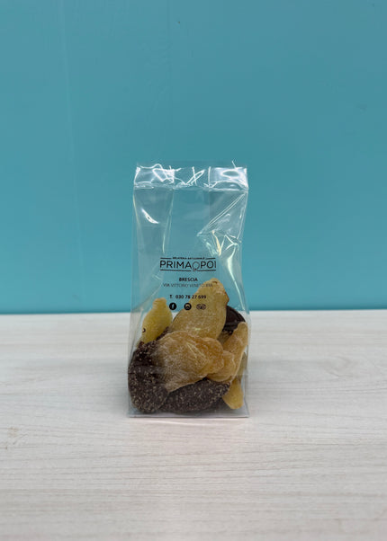 Zenzero candito e cioccolato