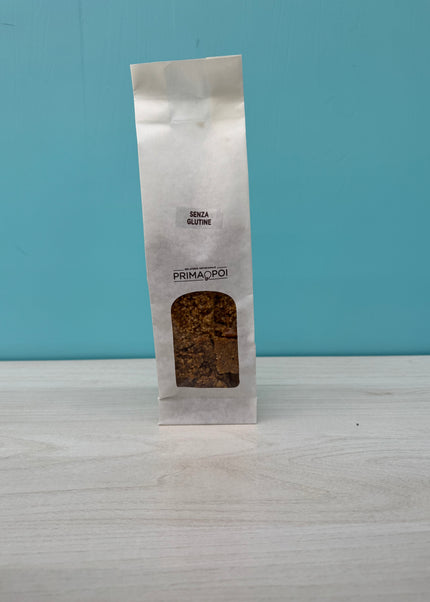 Tegole alla nocciola senza glutine pacchetto da 200 gr