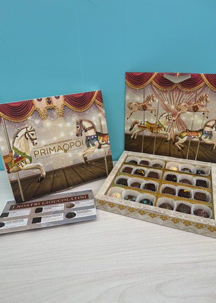 Scatola cioccolatini assortiti 18 pezzi