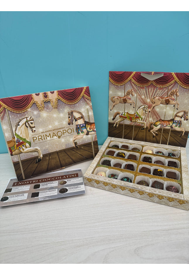 Scatola cioccolatini assortiti 18 pezzi