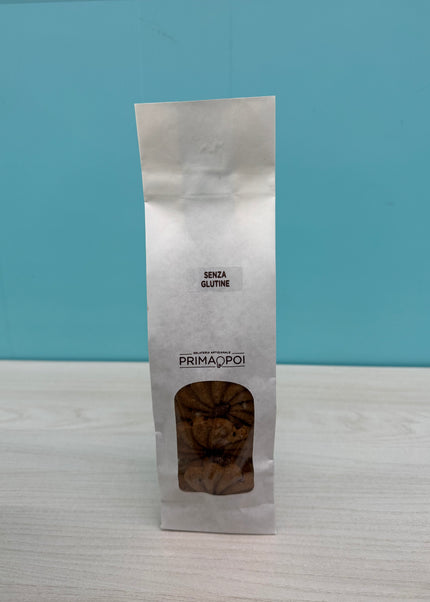 Biscotto frolla alla nocciola senza glutine pacchetto da 200 gr