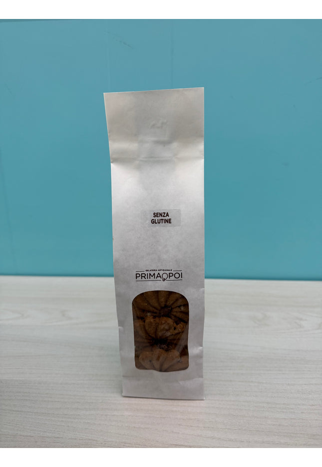 Biscotto frolla alla nocciola senza glutine pacchetto da 200 gr