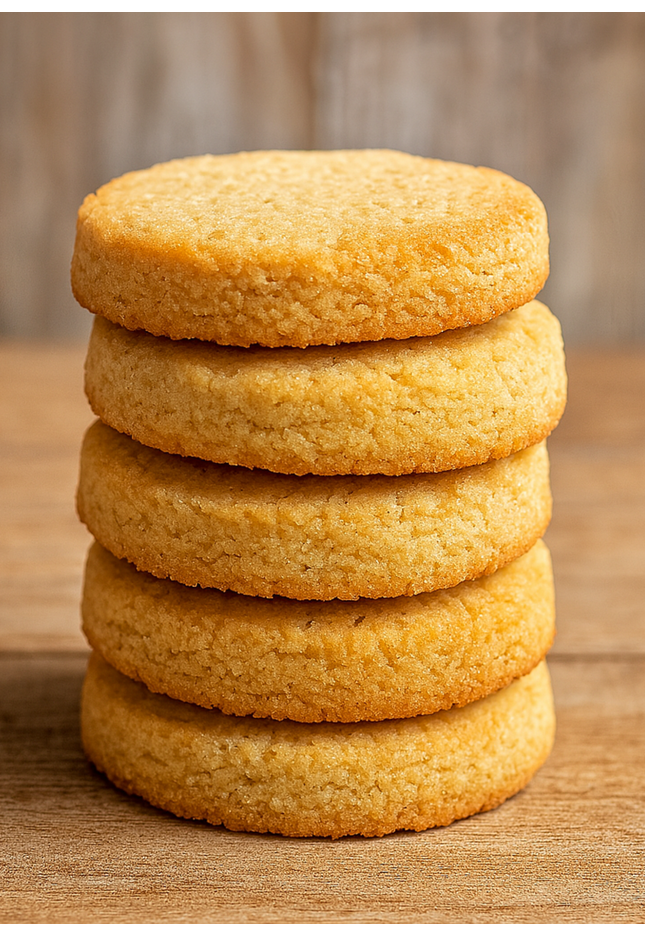 Biscotti di frolla chetogena pacchetto da 300 gr in sacchetti da 30 gr